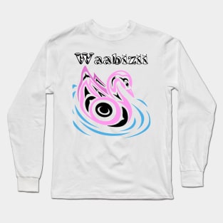 Swan (Waabizii) Long Sleeve T-Shirt